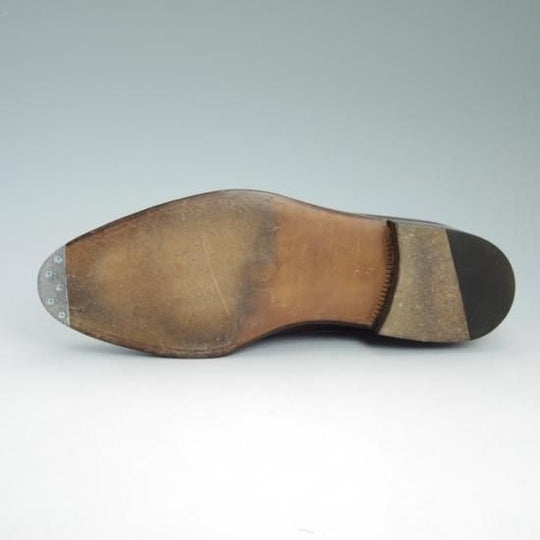 極美品★エンツォボナフェ SIZE 6.5【★デュプイ社レザー使用】プレーントゥ/ボナフェ/ENZO BONAFE★a790