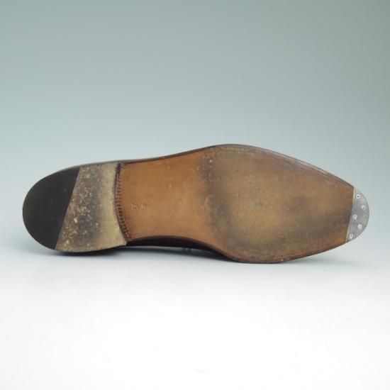 極美品★エンツォボナフェ SIZE 6.5【★デュプイ社レザー使用】プレーントゥ/ボナフェ/ENZO BONAFE★a790