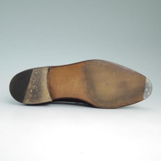 極美品★エンツォボナフェ SIZE 6.5【★デュプイ社レザー使用】プレーントゥ/ボナフェ/ENZO BONAFE★a790