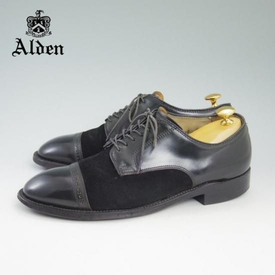 極上☆オールデン 6.5D【☆コードバン×スエード/希少!!コンビ仕様