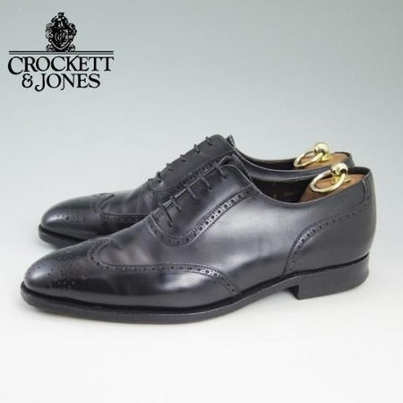 極上★クロケット&ジョーンズ 8.5E【★ハンドグレード仕様/GEORGE CLEVERLEY/ジョージクレバリー別注】Crockett&Jones★a796