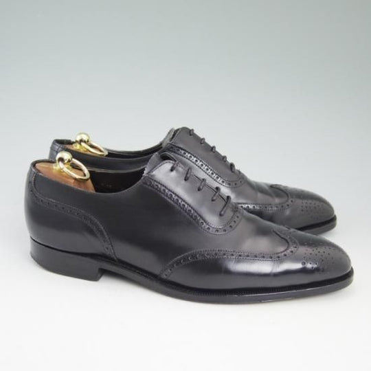 極上★クロケット&ジョーンズ 8.5E【★ハンドグレード仕様/GEORGE CLEVERLEY/ジョージクレバリー別注】Crockett&Jones★a796