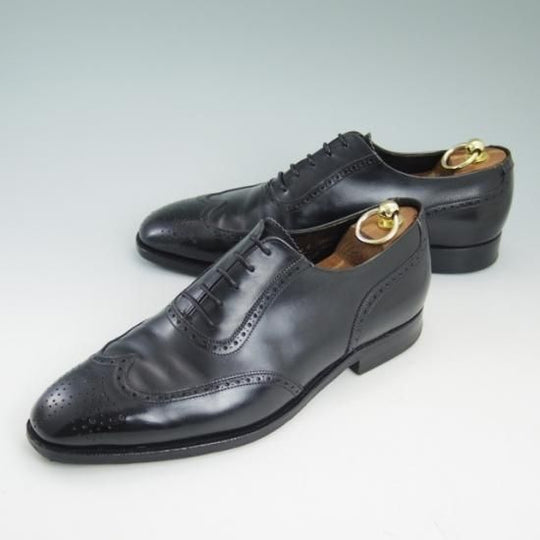 極上★クロケット&ジョーンズ 8.5E【★ハンドグレード仕様/GEORGE CLEVERLEY/ジョージクレバリー別注】Crockett&Jones★a796