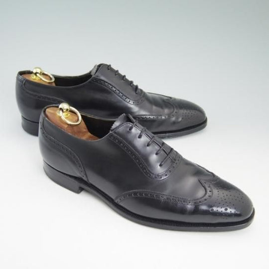極上★クロケット&ジョーンズ 8.5E【★ハンドグレード仕様/GEORGE CLEVERLEY/ジョージクレバリー別注】Crockett&Jones★a796