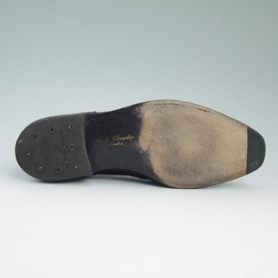 極上★クロケット&ジョーンズ 8.5E【★ハンドグレード仕様/GEORGE CLEVERLEY/ジョージクレバリー別注】Crockett&Jones★a796