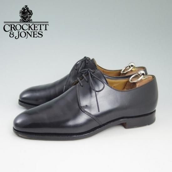 極上★クロケット&ジョーンズ 7E【★ロイドフットウェア別注/Lloyd Footwear/Jシリーズ/プレーントゥ】Crockett&Jones★a798