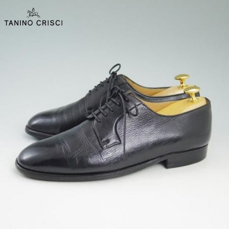 極上★(伊)タニノクリスチー SIZE 5.5【★希少サイズ!!/プレーントゥ】TANINO CRISCI★a802