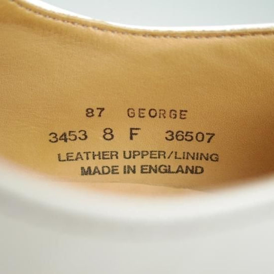 極美品★アルフレッドサージェント UK8【★コンビ仕様/George】フルブローグ/サージェント/Alfred Sargent★a805