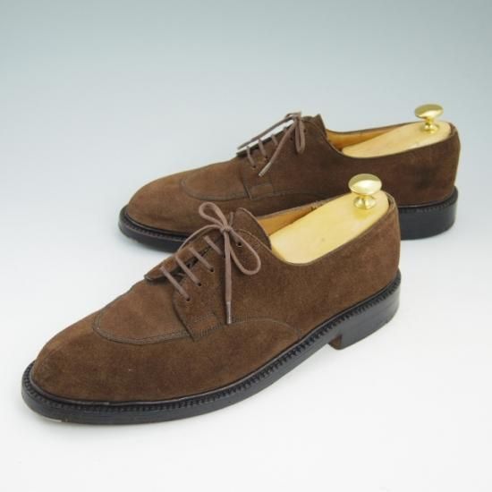 極上★JM.Weston 7.5【★スプリットトゥ・クラシックダービー/598/Uチップ/スエード/22ラスト】ウエストン/ウェストン★a807