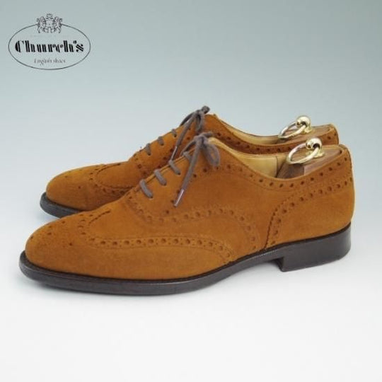 極美品★チャーチ 80G/UK8【★限定!!】復刻モデル/73ラスト仕様バーウッド風/Brisbane/フルブローグ/BURWOOD/Church's★a810