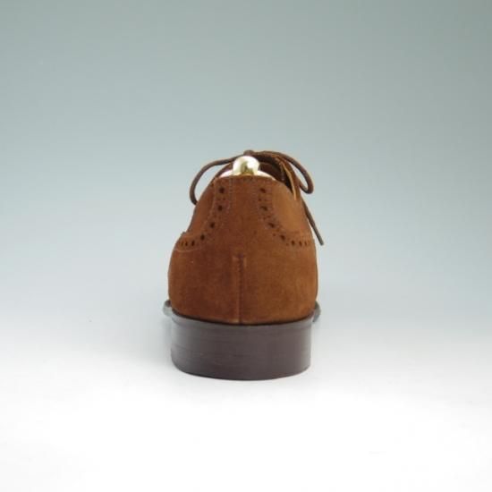 極上★チーニー 8.5F【★CURZON/6184ラスト/スエード/セミブローグ】CHEANEY★a813