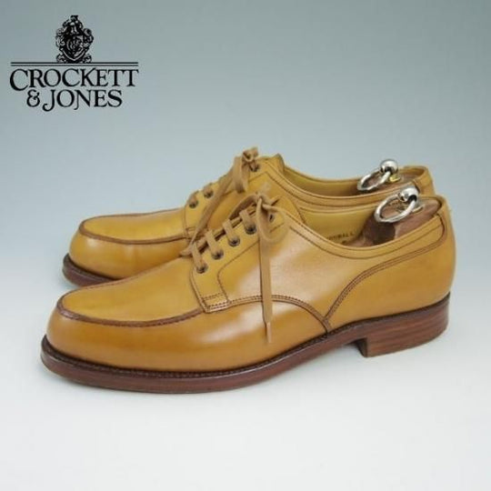 極美品★クロケット&ジョーンズ 7.5E【★Uチップ/CORNWALL/333ラスト】Crockett&Jones★a820