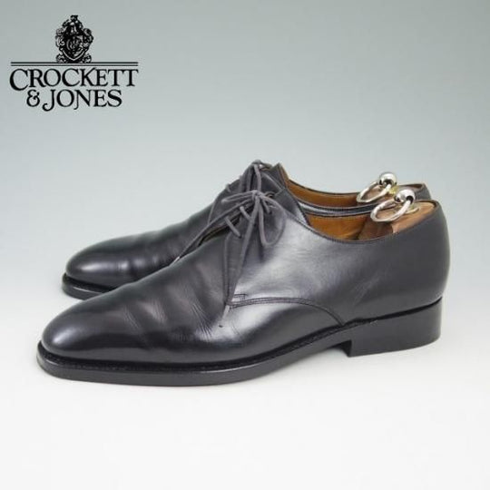 極上★定10万/クロケット&ジョーンズ 7E【★324ラスト/ハンドグレードライン/プレーントゥ】Crockett&Jones★a821