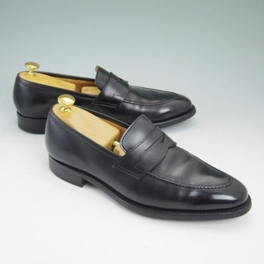 美品★クロケット&ジョーンズ 7E【★ダイナイトソール/SYDNEY/コインローファー/341ラスト】Crockett&Jones★a822