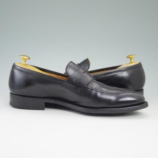 美品★クロケット&ジョーンズ 7E【★ダイナイトソール/SYDNEY/コインローファー/341ラスト】Crockett&Jones★a822