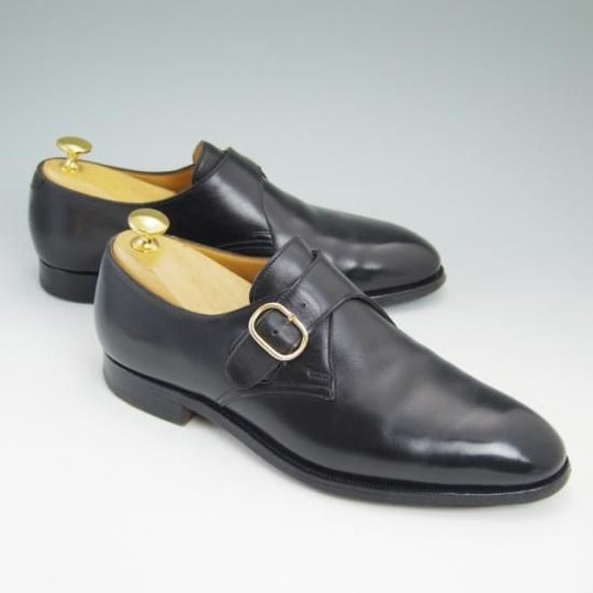 極上★クロケット&ジョーンズ 7D【★ハンドグレードライン/330ラスト/モンクストラップ/MORTIMER】Crockett&Jones★a823
