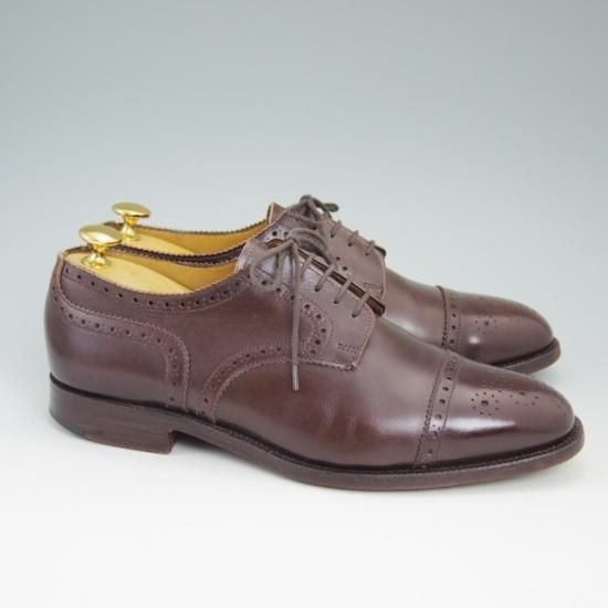 美品★アルフレッドサージェント UK7【★シップス別注/SHIPS Footwear Collection】セミブローグ/サージェント/Alfred Sargent★a824