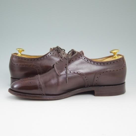 美品★アルフレッドサージェント UK7【★シップス別注/SHIPS Footwear Collection】セミブローグ/サージェント/Alfred Sargent★a824