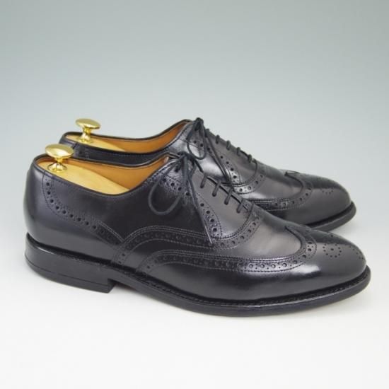 【美品】Allen Edmonds CHESTER 1973（8.5）USA製 極上☆(米)アレンエドモンズ 7.5D【☆フルブローグ/Chester