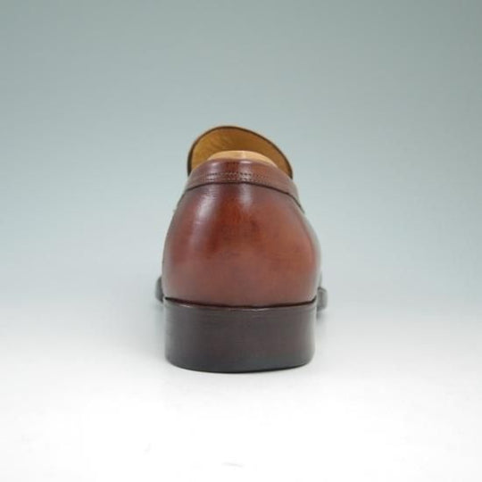 ★旧ボノーラ 5.5E【超希少★コインローファー】ハンドソーン分仕立て/ウッドネイル使用/BONORA★a829