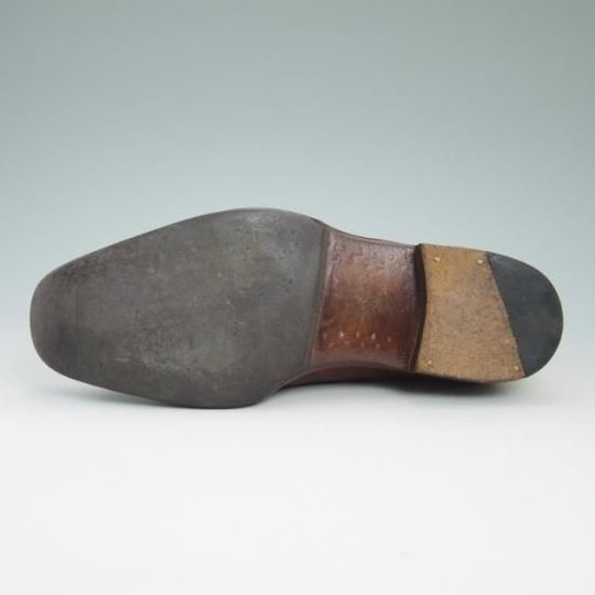 ★旧ボノーラ 5.5E【超希少★コインローファー】ハンドソーン分仕立て/ウッドネイル使用/BONORA★a829