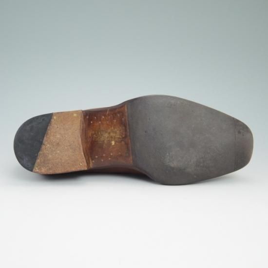 ★旧ボノーラ 5.5E【超希少★コインローファー】ハンドソーン分仕立て/ウッドネイル使用/BONORA★a829