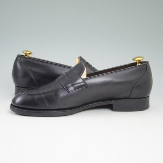 極上★チャーチ 65F/UK6.5/【★希少!!スキンステッチ仕様】コインローファー/Church's★a831