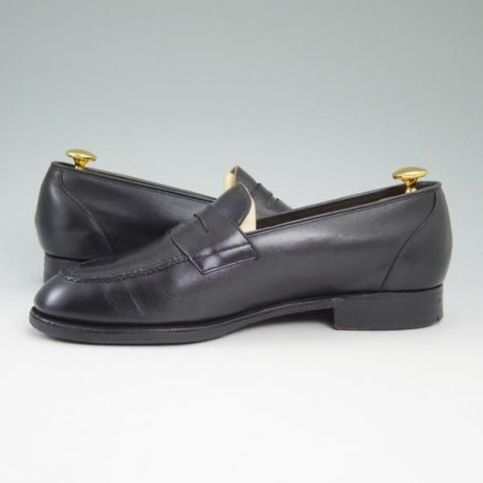 極上★チャーチ 65F/UK6.5/【★希少!!スキンステッチ仕様】コインローファー/Church's★a831