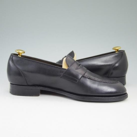 極上★チャーチ 65F/UK6.5/【★希少!!スキンステッチ仕様】コインローファー/Church's★a831