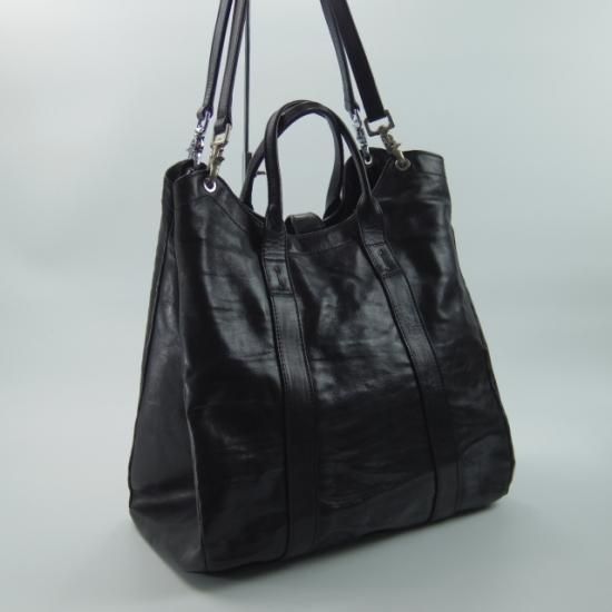 極上★ダニエル&ボブ【定価10.5万★クロドーロ/黒】ロディ/メンズ レザー トート バッグ/Daniel&Bob★N4735