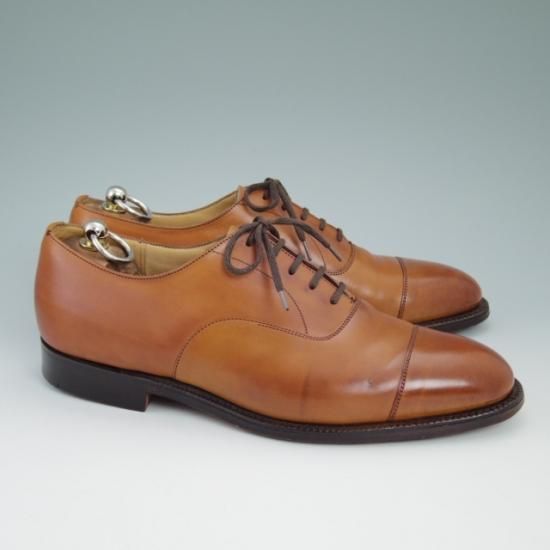 極上★チャーチ 75F/UK7.5【★復刻!!73ラスト旧コンサル風モデル/CANBERRA/キャンベラ/CONSUL/ストレートチップ】Church's★a833