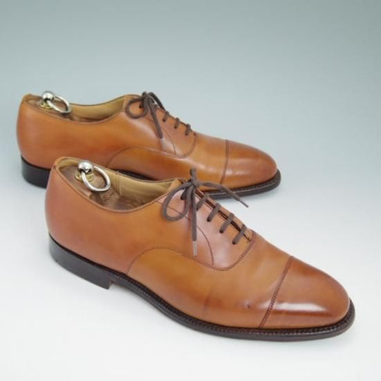 極上★チャーチ 75F/UK7.5【★復刻!!73ラスト旧コンサル風モデル/CANBERRA/キャンベラ/CONSUL/ストレートチップ】Church's★a833