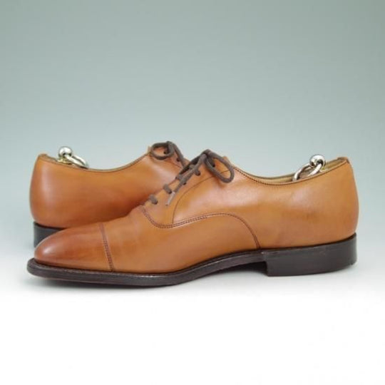 極上★チャーチ 75F/UK7.5【★復刻!!73ラスト旧コンサル風モデル/CANBERRA/キャンベラ/CONSUL/ストレートチップ】Church's★a833