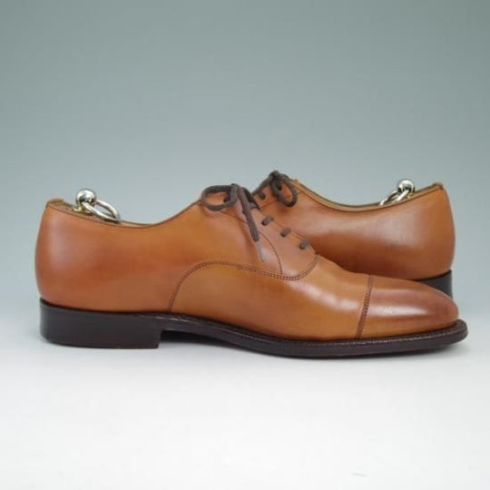 極上★チャーチ 75F/UK7.5【★復刻!!73ラスト旧コンサル風モデル/CANBERRA/キャンベラ/CONSUL/ストレートチップ】Church's★a833