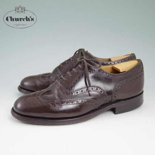 極上★チャーチ 65G/UK6.5【★バーウッド/BURWOOD/81ラスト/フルブローグ】Church's★a836