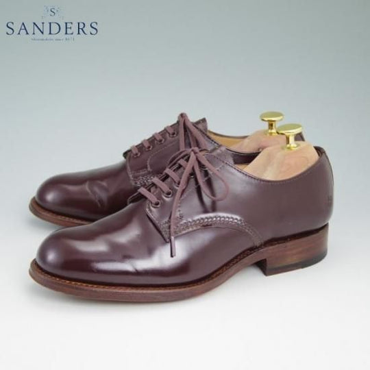 極美品★サンダース(レディース) UK5.5【★プレーントゥ/24-1052R】Female Plain Toe Shoe/Sanders★a837