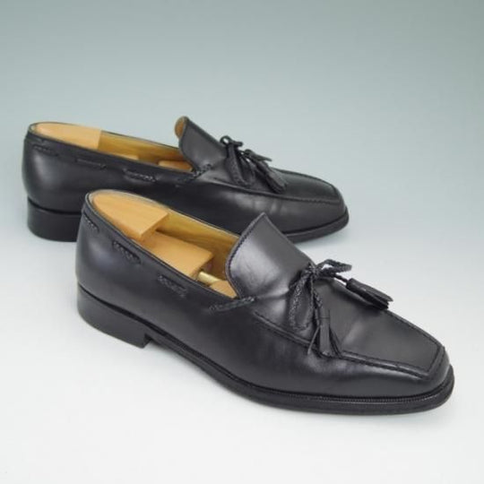 美品★(伊)DORIANI/ドリアーニ SIZE 6/【★日本未入荷商品】リボン ローファー★a839