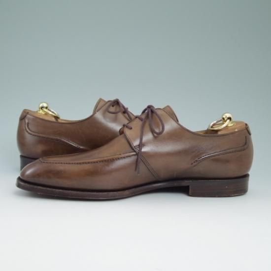 未使用★クロケット&ジョーンズ UK8.5/US9E【★ラルフローレン別注/Ralph Lauren/Uチップ】Crockett&Jones★a841