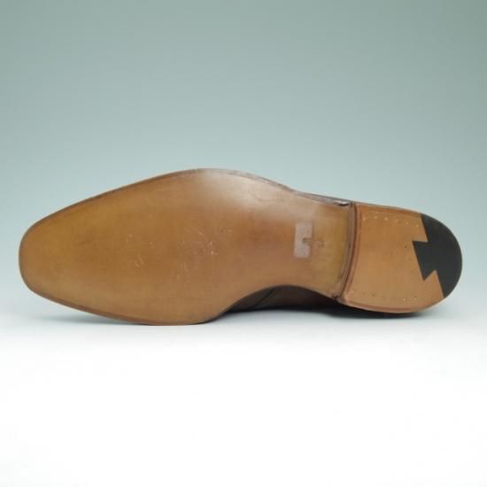 未使用★クロケット&ジョーンズ UK8.5/US9E【★ラルフローレン別注/Ralph Lauren/Uチップ】Crockett&Jones★a841