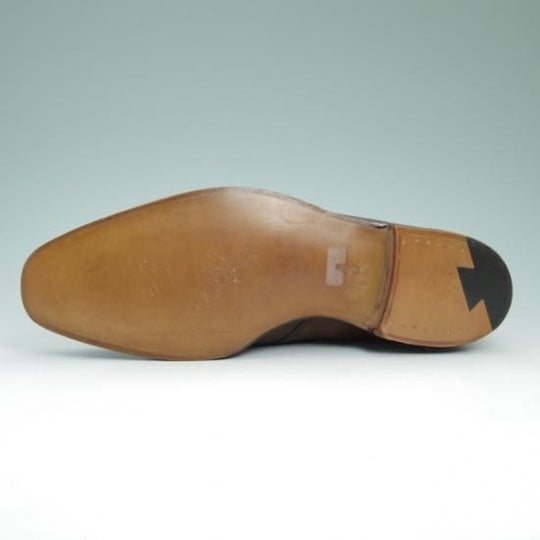 未使用★クロケット&ジョーンズ UK8.5/US9E【★ラルフローレン別注/Ralph Lauren/Uチップ】Crockett&Jones★a841