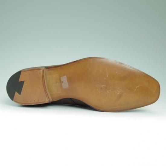 未使用★クロケット&ジョーンズ UK8.5/US9E【★ラルフローレン別注/Ralph Lauren/Uチップ】Crockett&Jones★a841