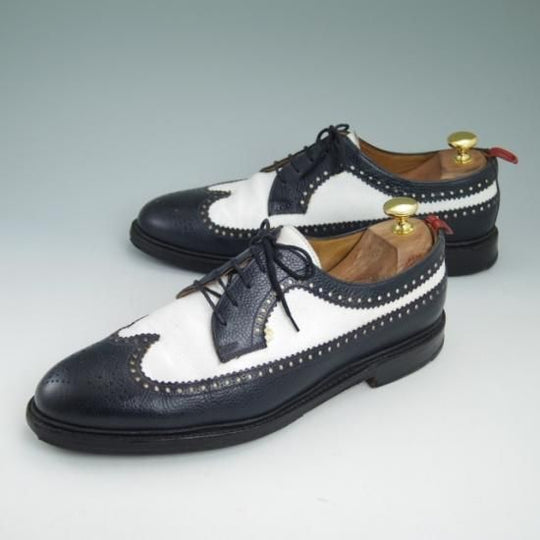 極上★クロケット&ジョーンズ UK9/US9.5D【★ブルックスブラザーズ・ブラックフリース別注/325/BrooksBrothers】Crockett&Jones★a842