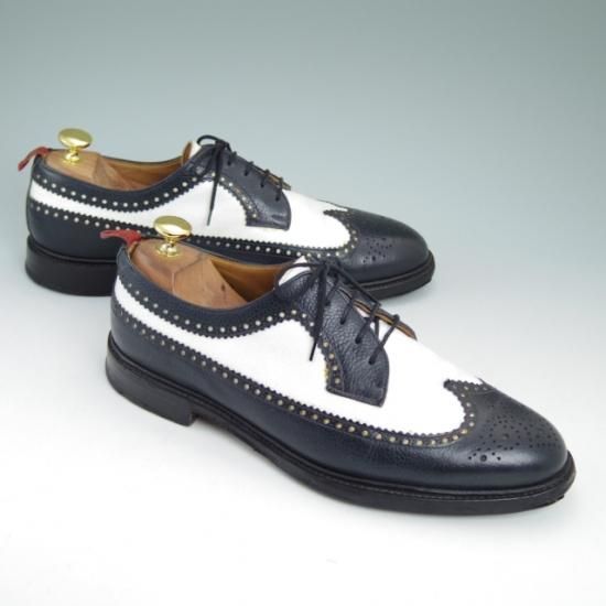 極上★クロケット&ジョーンズ UK9/US9.5D【★ブルックスブラザーズ・ブラックフリース別注/325/BrooksBrothers】Crockett&Jones★a842