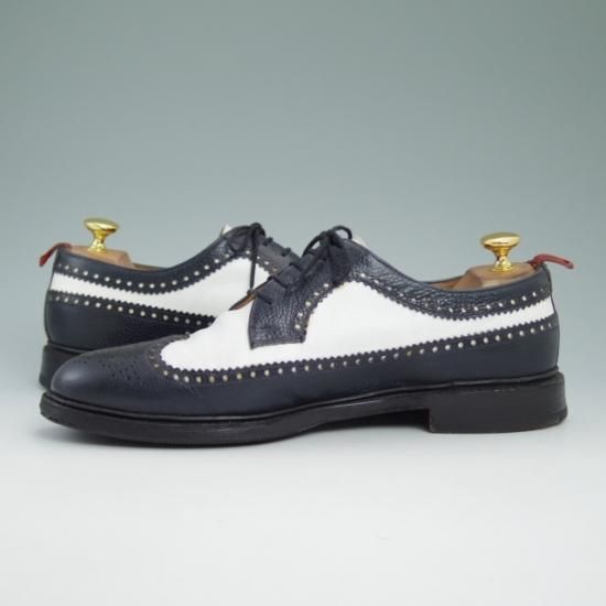極上★クロケット&ジョーンズ UK9/US9.5D【★ブルックスブラザーズ・ブラックフリース別注/325/BrooksBrothers】Crockett&Jones★a842