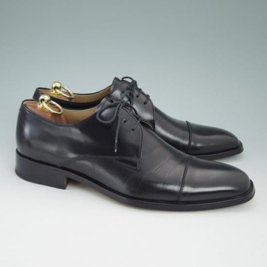 美品★(伊)マンニーナ SIZE 42【★ストレートチップ】Mannina★a850