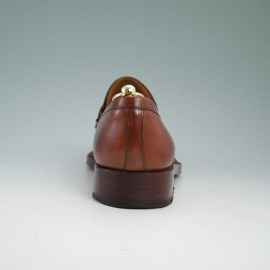 美品★(伊)マンニーナ SIZE 8/【★高額!!】ノルベジェーゼ製法/コインローファー/Mannina★a853