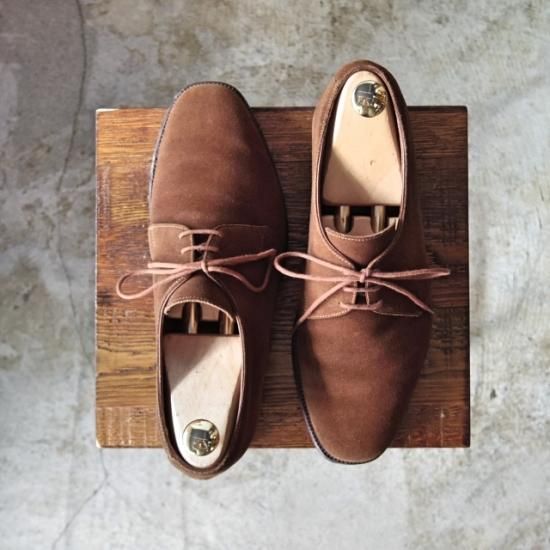極上★クロケット&ジョーンズ 6.5E【★ロイドフットウェア別注/Jシリーズ/248ラスト/プレーントゥ/Lloyd Footwear】Crockett&Jones★a854