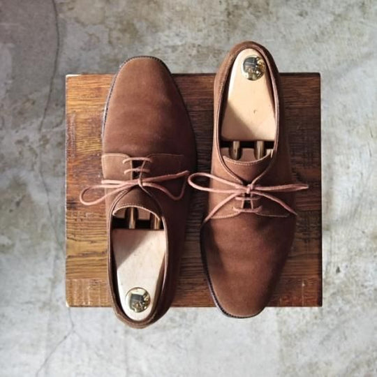 極上★クロケット&ジョーンズ 6.5E【★ロイドフットウェア別注/Jシリーズ/248ラスト/プレーントゥ/Lloyd Footwear】Crockett&Jones★a854