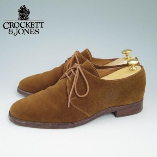 極上★クロケット&ジョーンズ 6.5E【★ロイドフットウェア別注/Jシリーズ/248ラスト/プレーントゥ/Lloyd Footwear】Crockett&Jones★a854