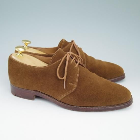 極上★クロケット&ジョーンズ 6.5E【★ロイドフットウェア別注/Jシリーズ/248ラスト/プレーントゥ/Lloyd Footwear】Crockett&Jones★a854